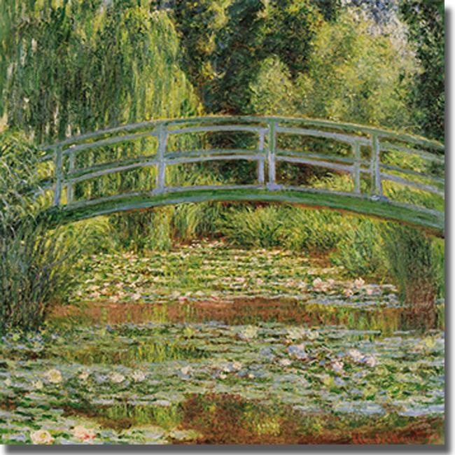 Japanese Footbridge-Claude Monet Painting - Click Image to Close